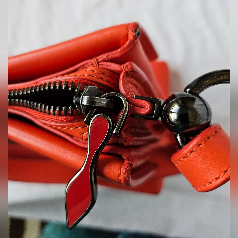 Christian Louboutin Orange 3 compartment Bag - Picture 14 of 17